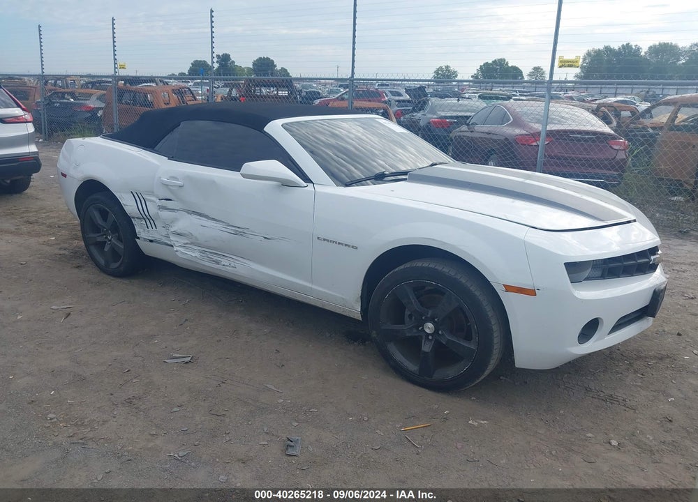 2011 CHEVROLET CAMARO 1LT VIN: 2G1FB3DD2B9191098