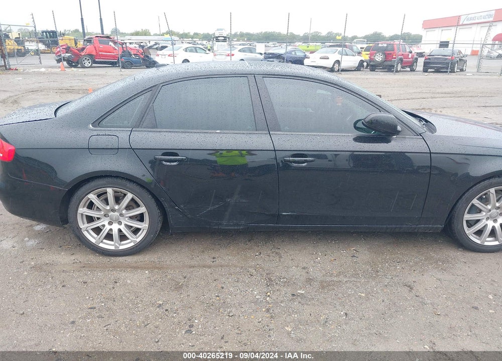 2011 AUDI A4 2.0T PREMIUM VIN: WAUEFAFL9BN036283