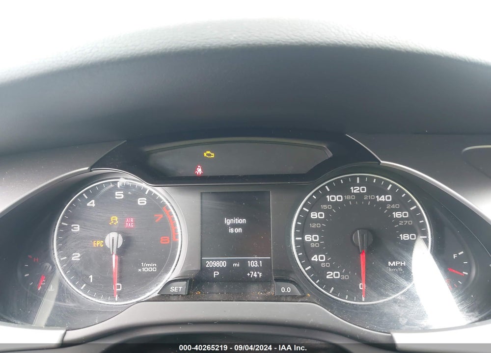 2011 AUDI A4 2.0T PREMIUM VIN: WAUEFAFL9BN036283