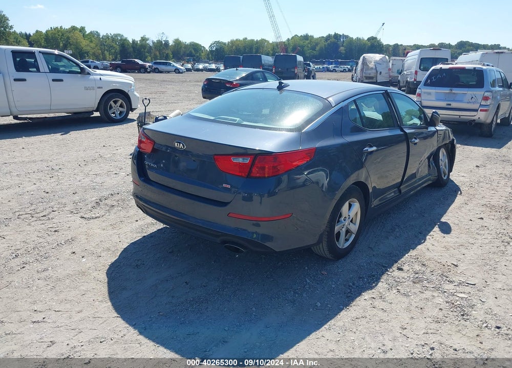 2015 KIA OPTIMA LX VIN: KNAGM4A75F5553452