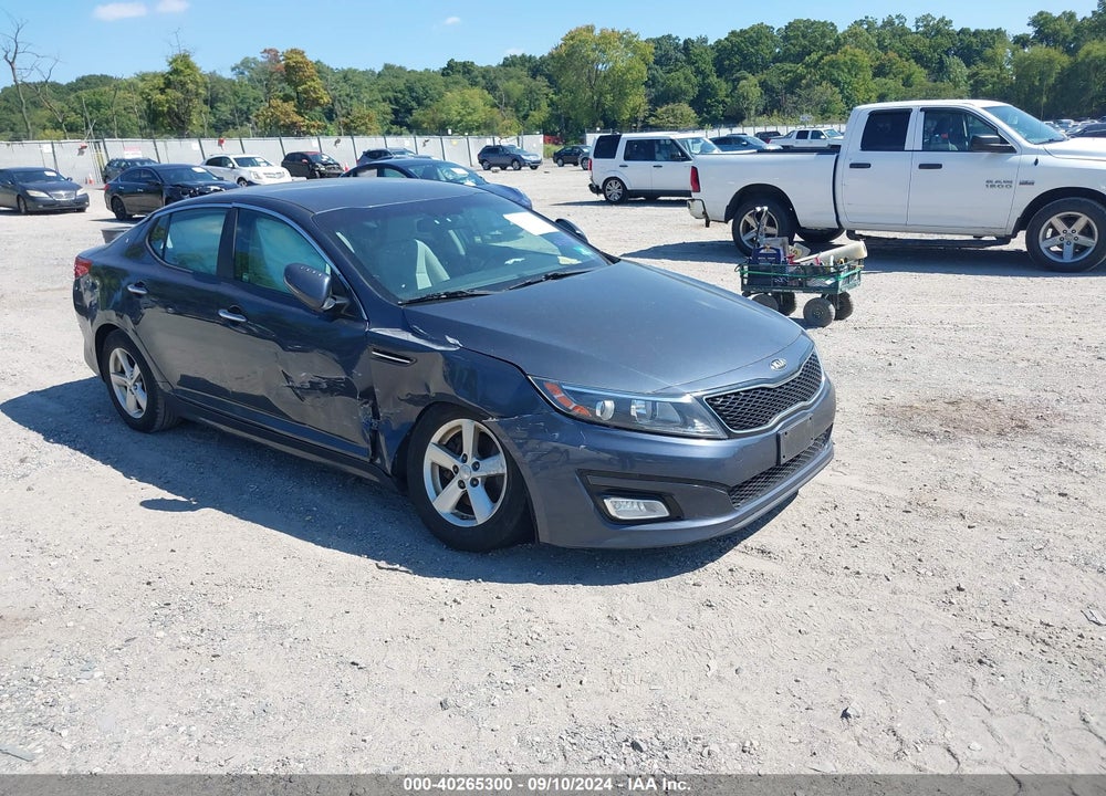 2015 KIA OPTIMA LX VIN: KNAGM4A75F5553452