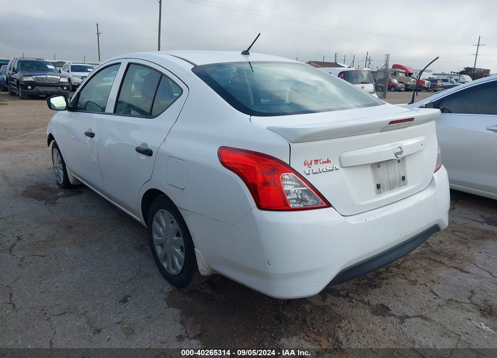 2018 NISSAN VERSA 1.6 S+ VIN: 3N1CN7AP2JL828948