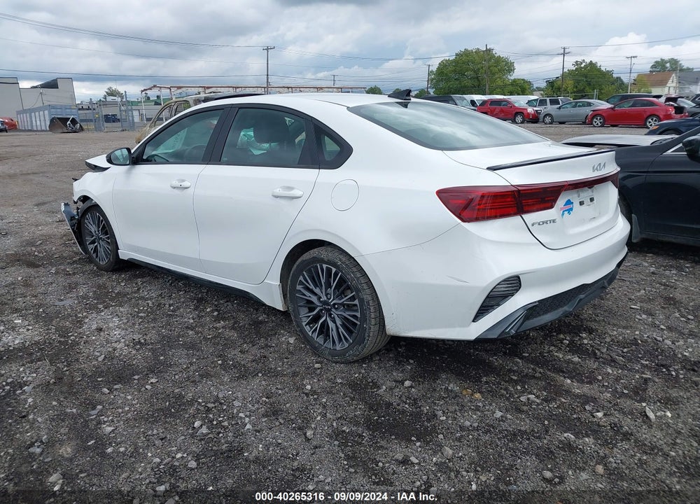 2022 KIA FORTE GT LINE VIN: 3KPF54ADXNE498937