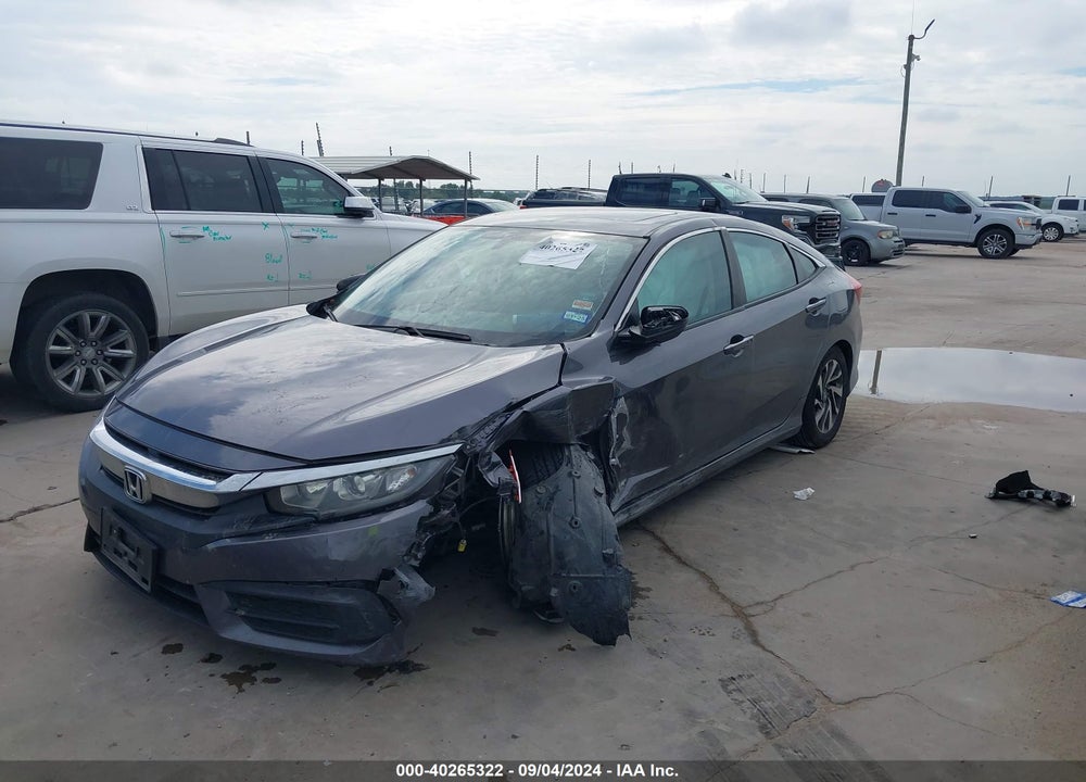 2016 HONDA CIVIC EX VIN: 2HGFC2F79GH527110