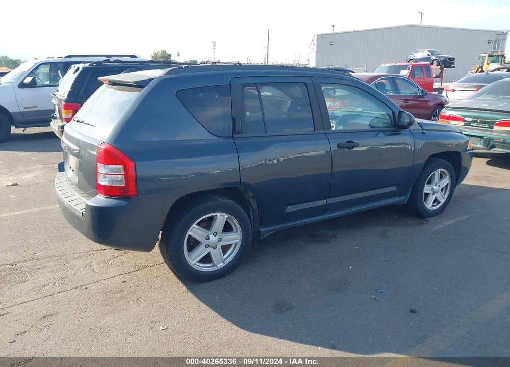 2007 JEEP COMPASS SPORT VIN: 1J8FF47WX7D156021