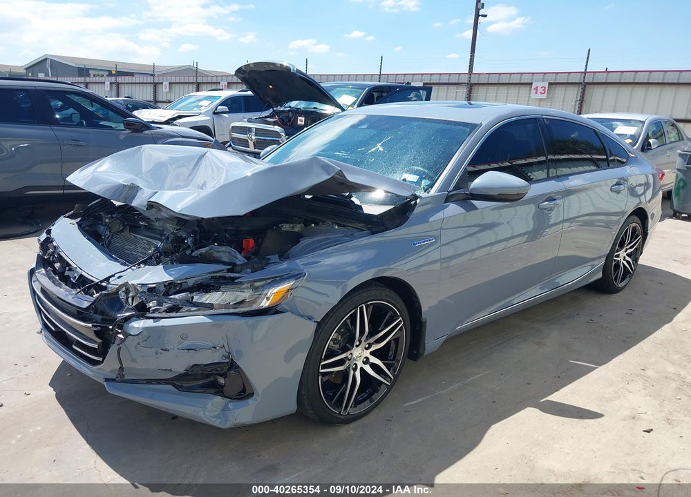 2022 HONDA ACCORD HYBRID TOURING VIN: 1HGCV3F96NA021122