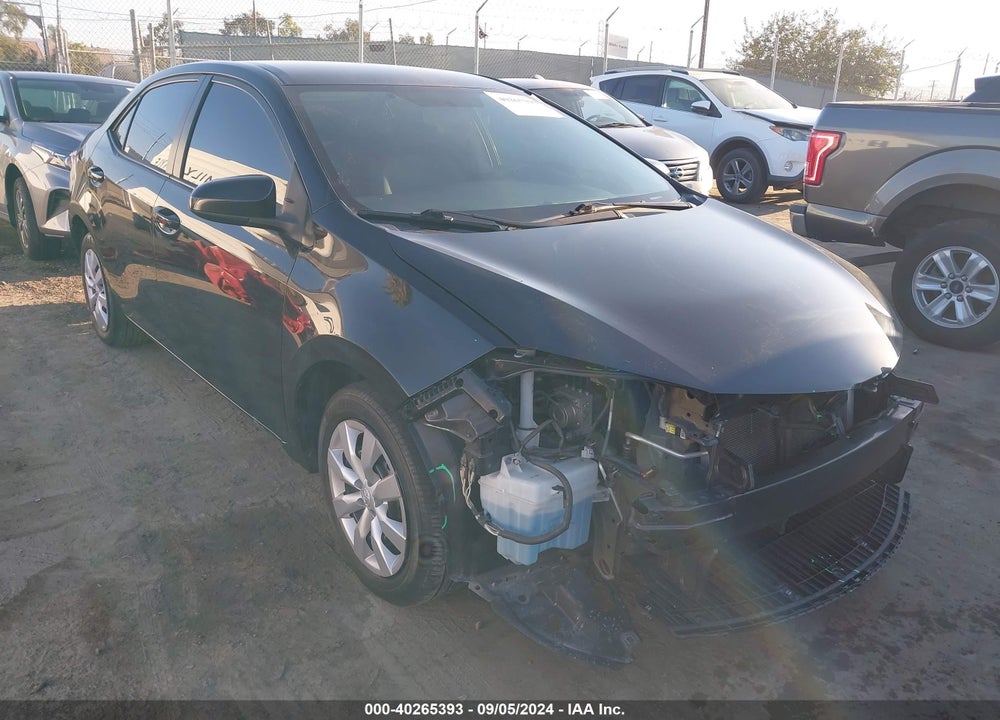 2016 TOYOTA COROLLA LE VIN: 5YFBURHE4GP525693