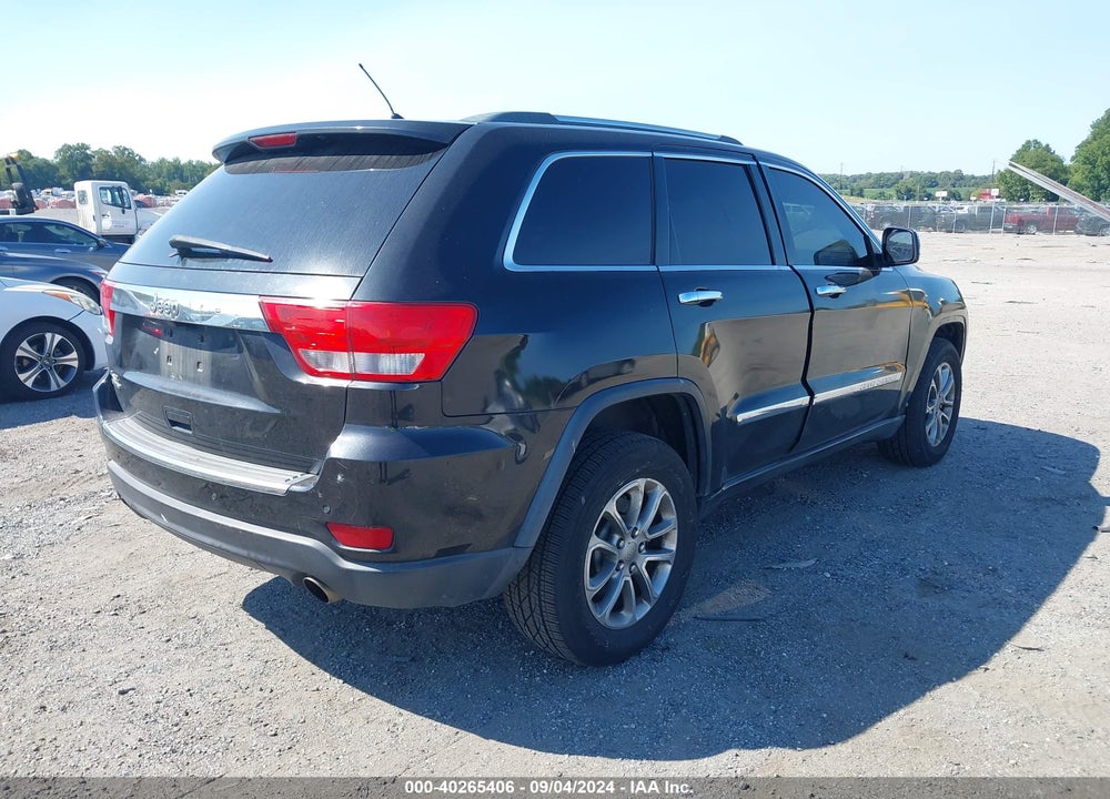 2013 JEEP GRAND CHEROKEE LIMITED VIN: 1C4RJFBT9DC563938