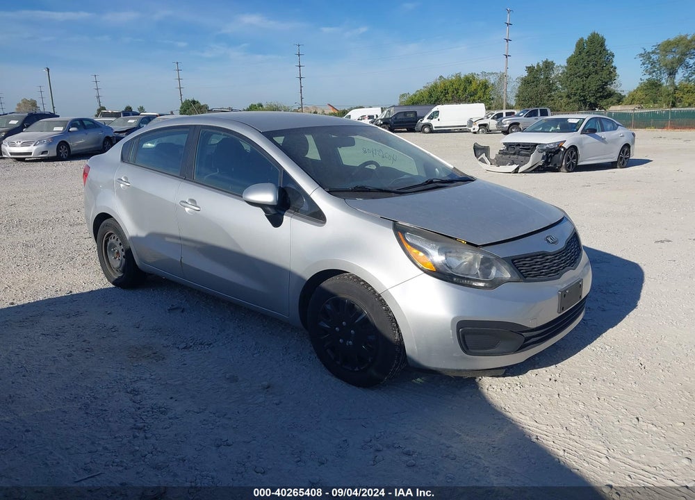 2013 KIA RIO VIN: KNADM4A39D6191455