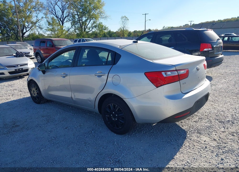2013 KIA RIO VIN: KNADM4A39D6191455