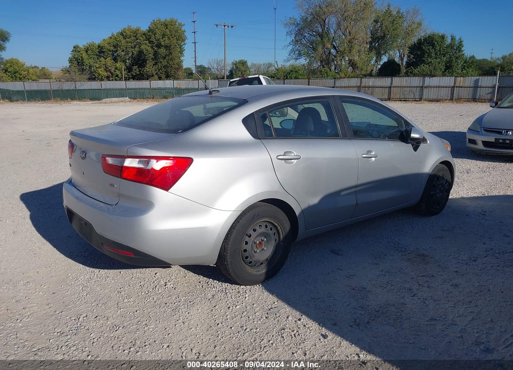 2013 KIA RIO VIN: KNADM4A39D6191455
