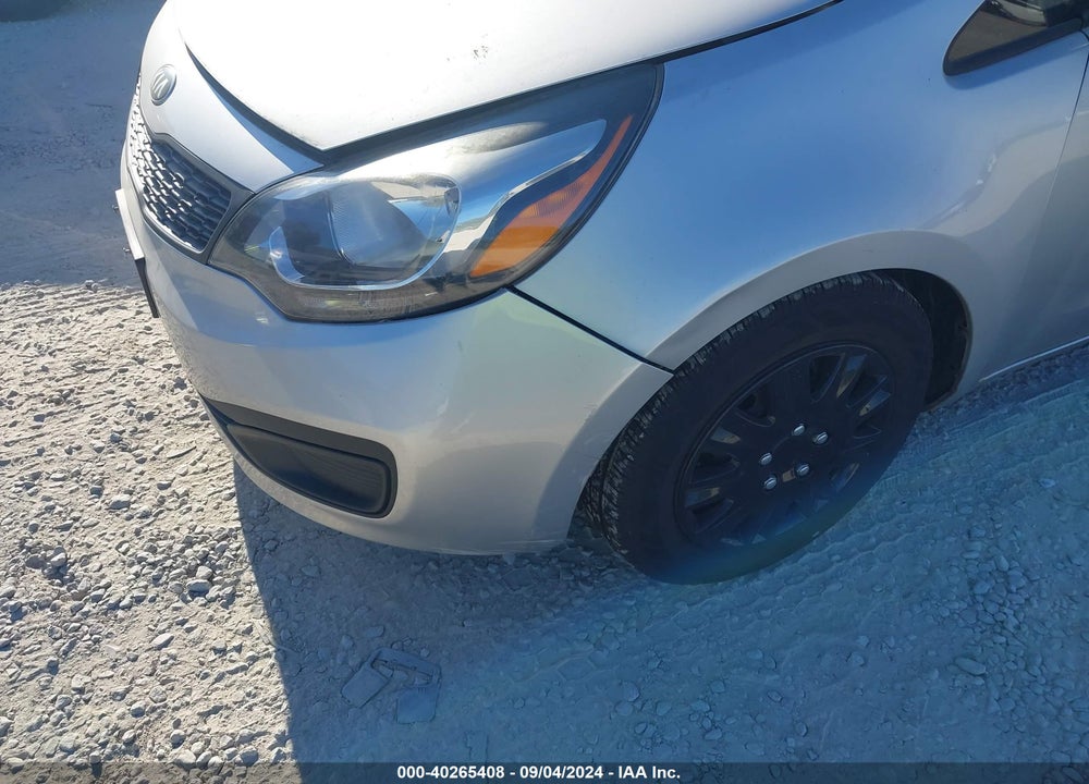 2013 KIA RIO VIN: KNADM4A39D6191455