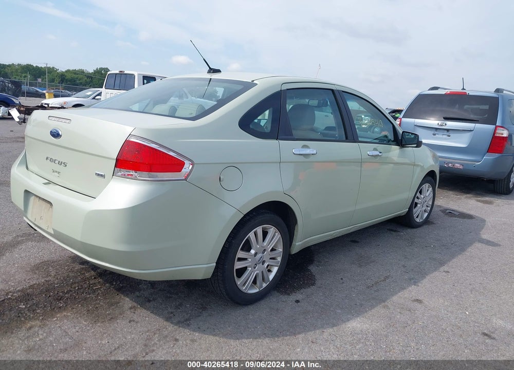 2010 FORD FOCUS SEL VIN: 1FAHP3HN9AW206258