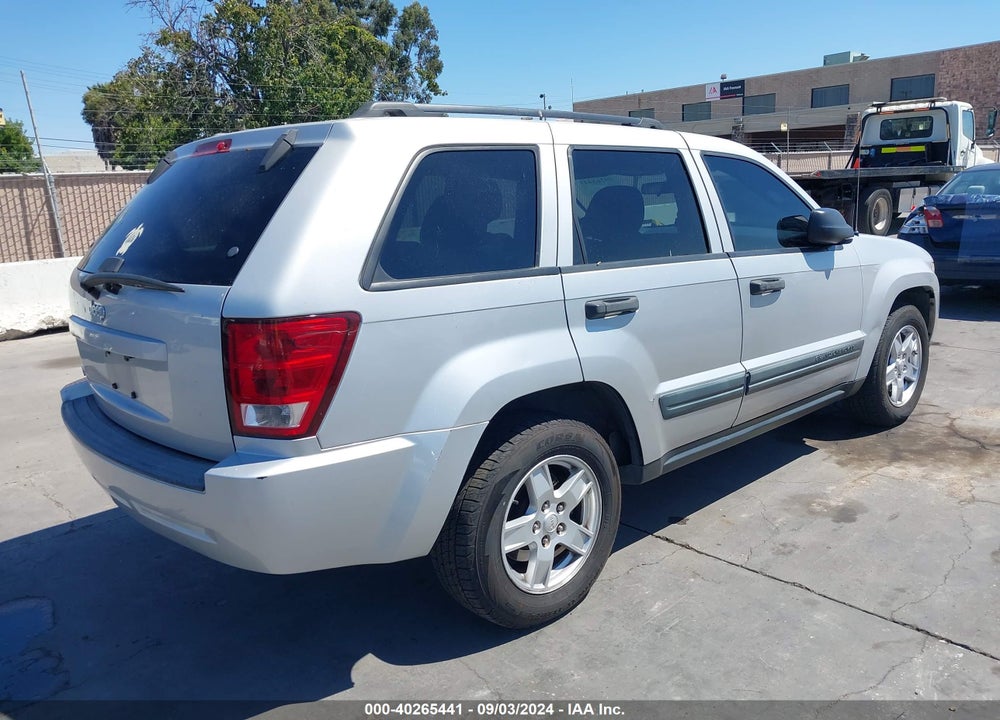 2006 JEEP GRAND CHEROKEE LAREDO VIN: 1J4GS48K56C340512