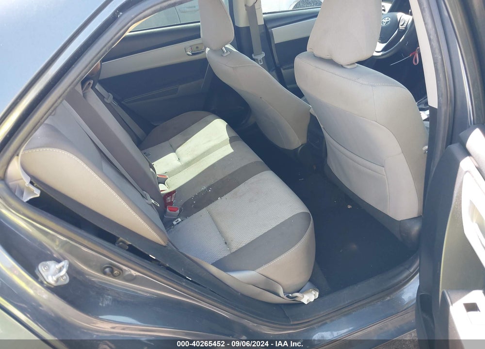 2018 TOYOTA COROLLA LE VIN: 2T1BURHE4JC051655