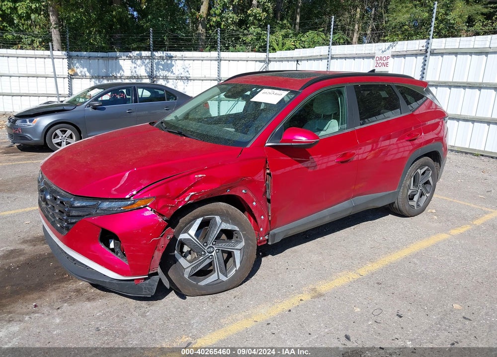 2022 HYUNDAI TUCSON SEL VIN: 5NMJCCAE1NH014617