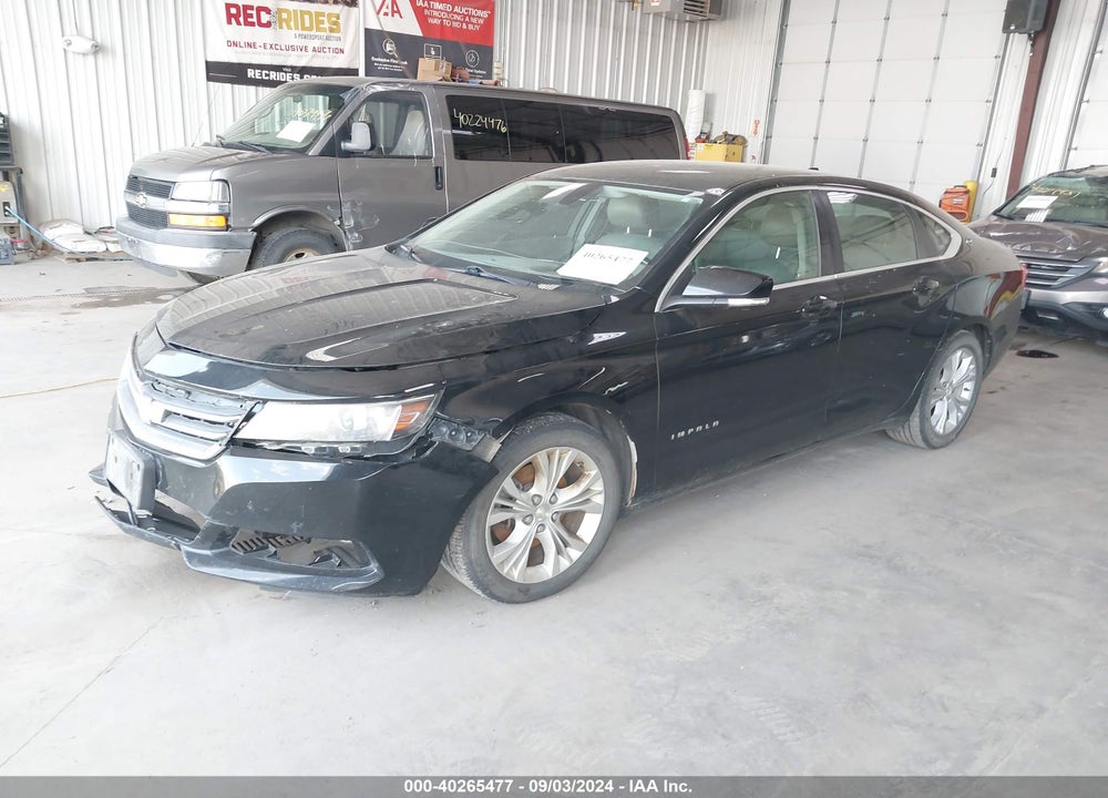 2014 CHEVROLET IMPALA 2LT VIN: 2G1125S36E9168105