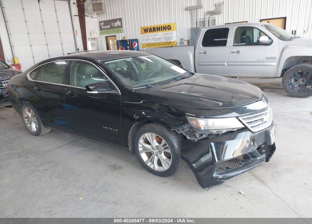 2014 CHEVROLET IMPALA 2LT VIN: 2G1125S36E9168105