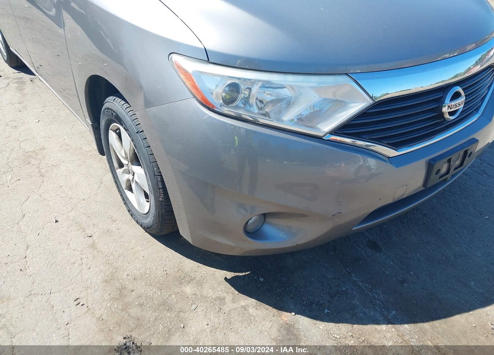 2013 NISSAN QUEST SV VIN: JN8AE2KP1D9068843