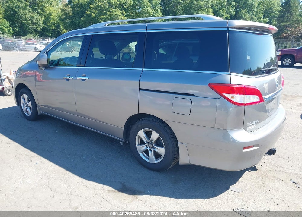 2013 NISSAN QUEST SV VIN: JN8AE2KP1D9068843