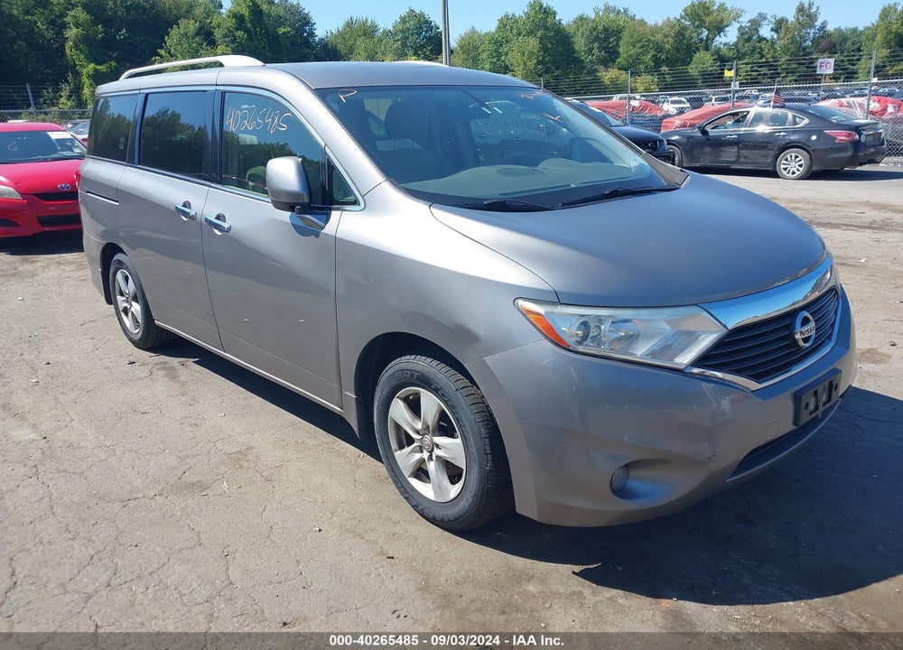 2013 NISSAN QUEST SV VIN: JN8AE2KP1D9068843