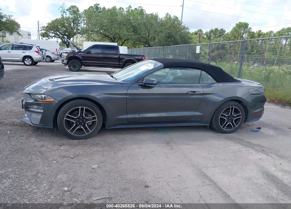 2020 FORD MUSTANG ECOBOOST PREMIUM VIN: 1FATP8UH6L5139523
