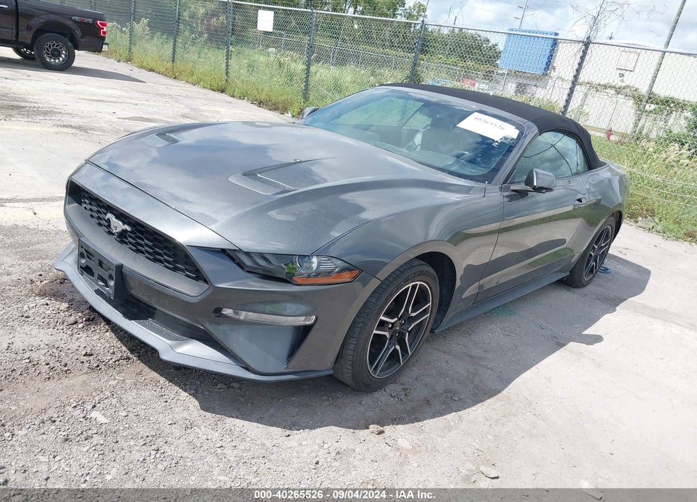 2020 FORD MUSTANG ECOBOOST PREMIUM VIN: 1FATP8UH6L5139523