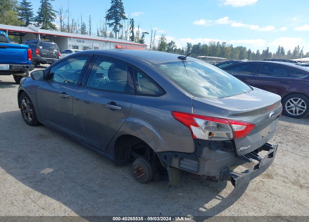 2013 FORD FOCUS SE VIN: 1FADP3F20DL382726