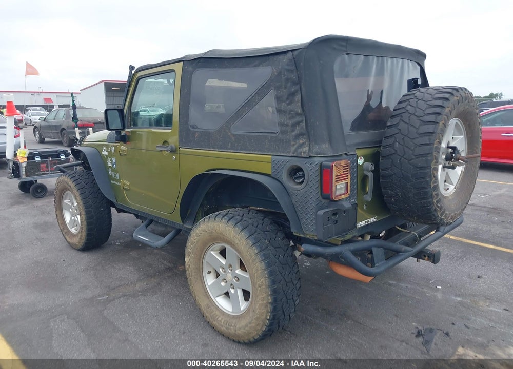 2008 JEEP WRANGLER / VIN: 1J4FA241X8L630554