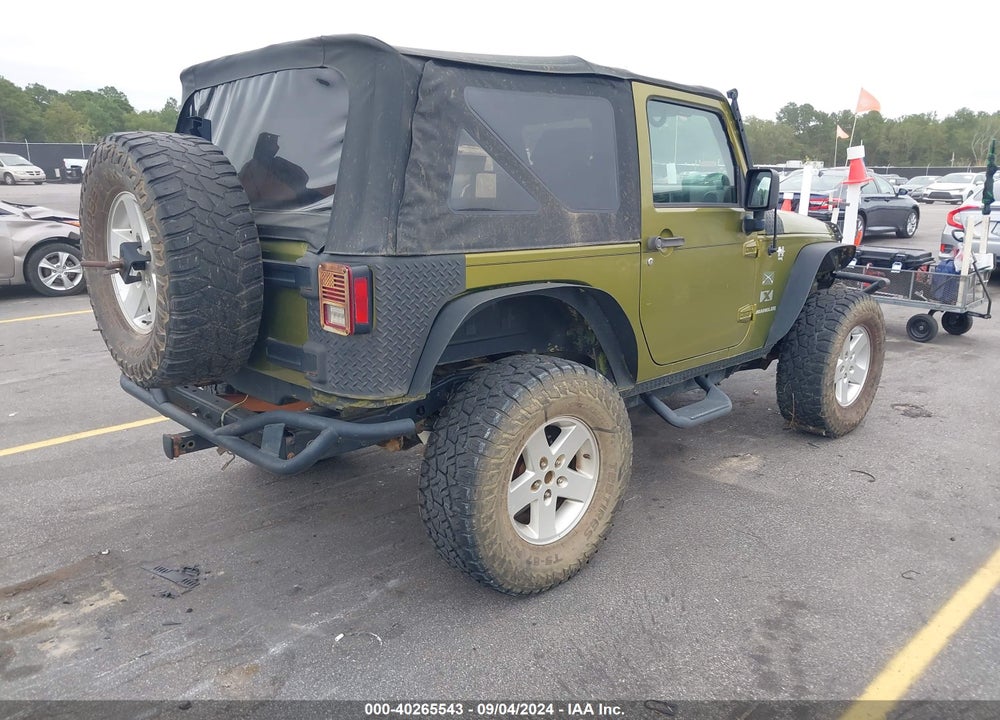 2008 JEEP WRANGLER / VIN: 1J4FA241X8L630554