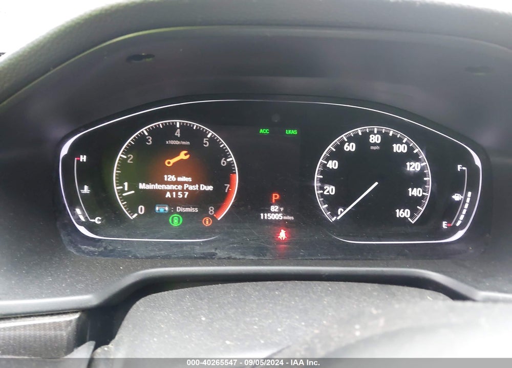 2019 HONDA ACCORD SPORT VIN: 1HGCV1F34KA167420