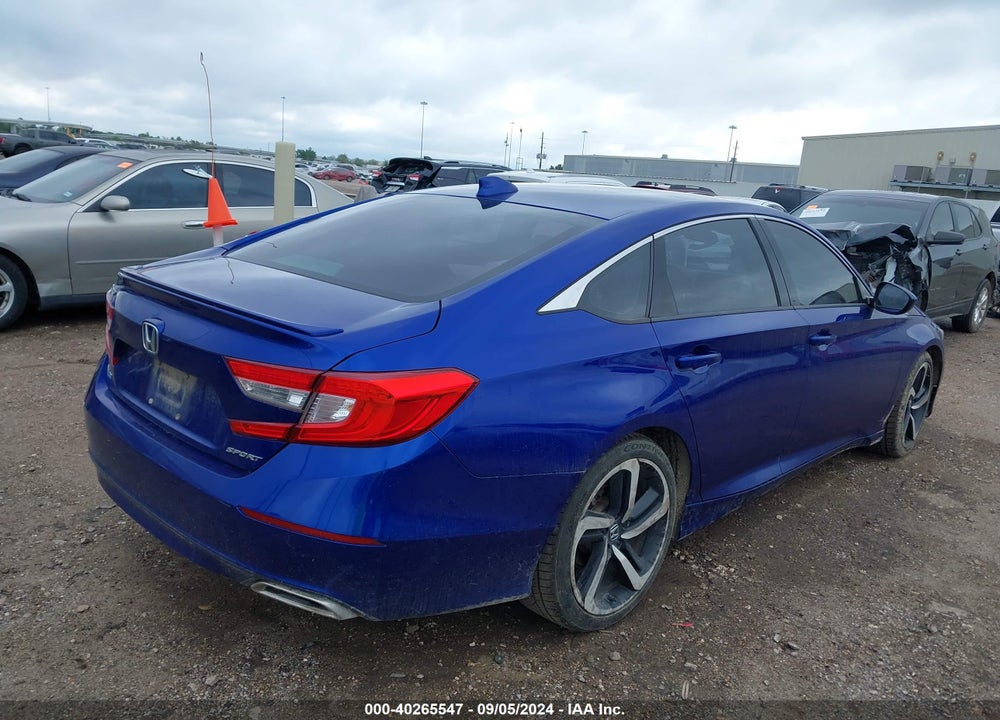 2019 HONDA ACCORD SPORT VIN: 1HGCV1F34KA167420