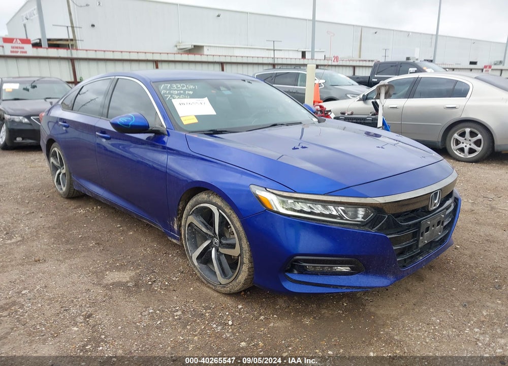 2019 HONDA ACCORD SPORT VIN: 1HGCV1F34KA167420