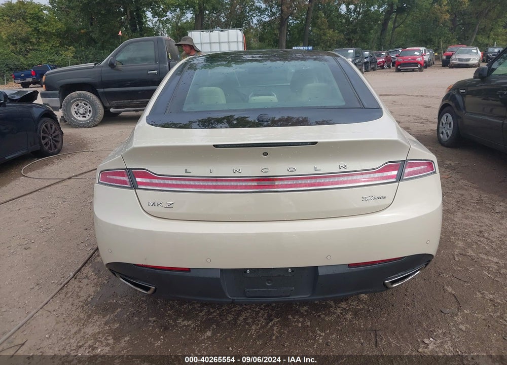 2015 LINCOLN MKZ VIN: 3LN6L2JK2FR624626