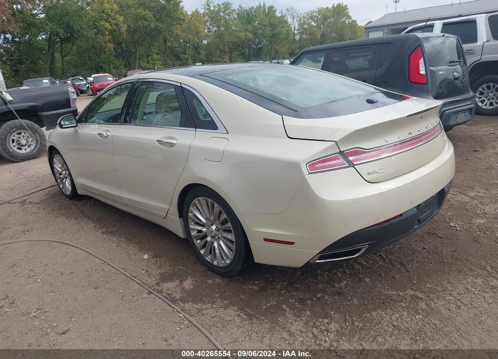 2015 LINCOLN MKZ VIN: 3LN6L2JK2FR624626