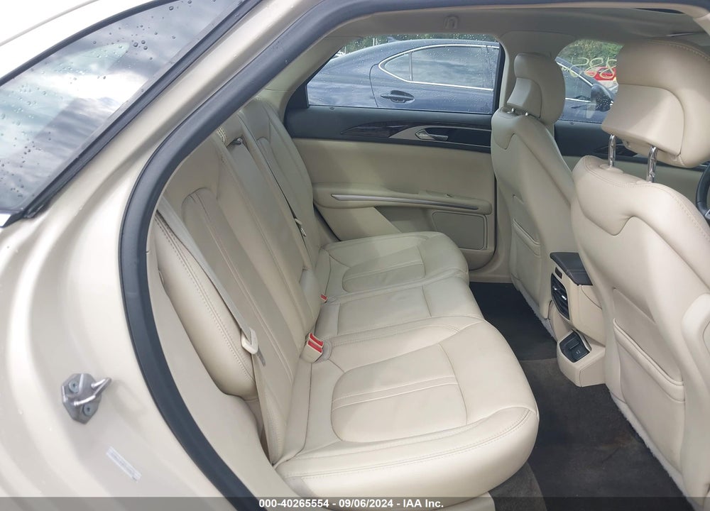 2015 LINCOLN MKZ VIN: 3LN6L2JK2FR624626