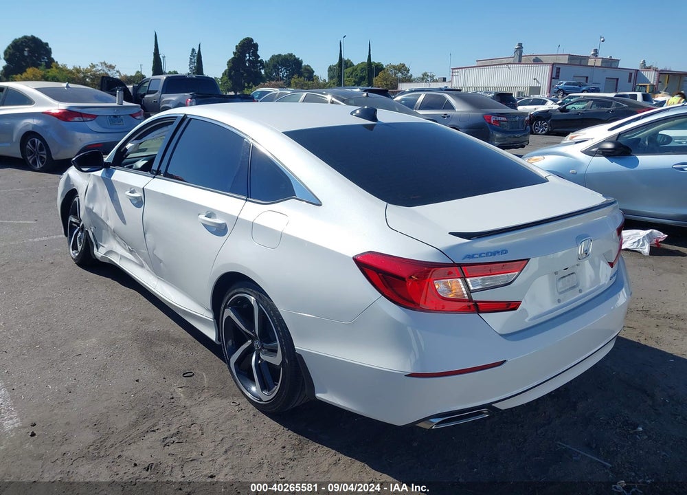 2022 HONDA ACCORD SPORT VIN: 1HGCV1F30NA046050