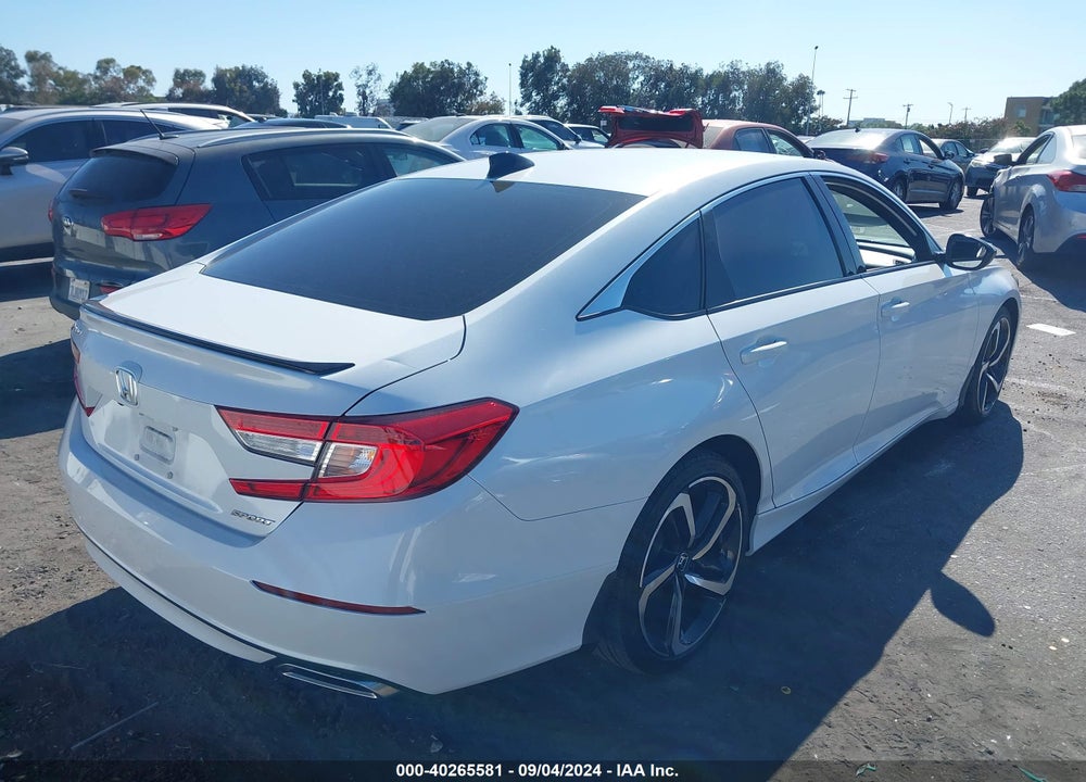 2022 HONDA ACCORD SPORT VIN: 1HGCV1F30NA046050