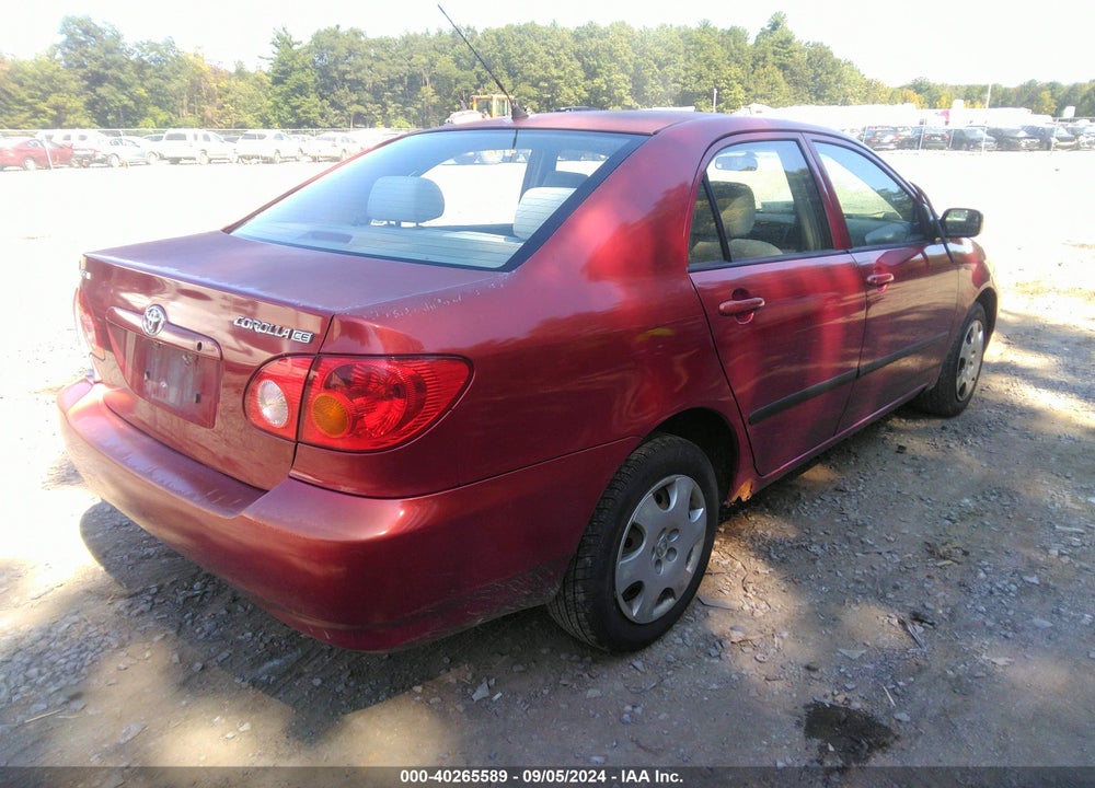 2003 TOYOTA COROLLA VIN: 2T1BR32E43C156187