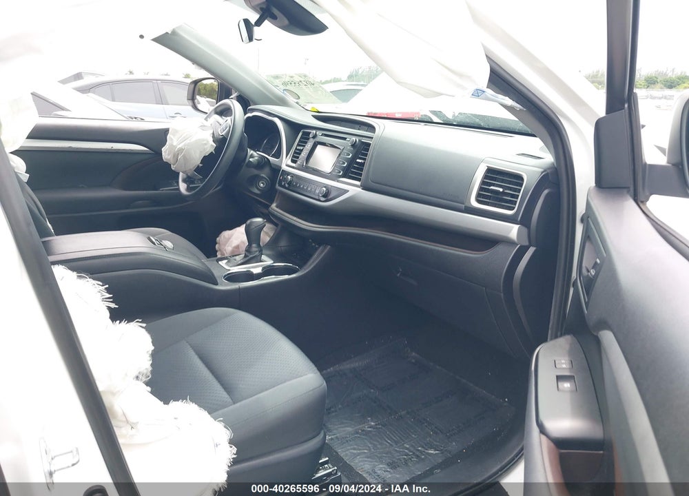 2019 TOYOTA HIGHLANDER LE VIN: 5TDZARFH7KS052764