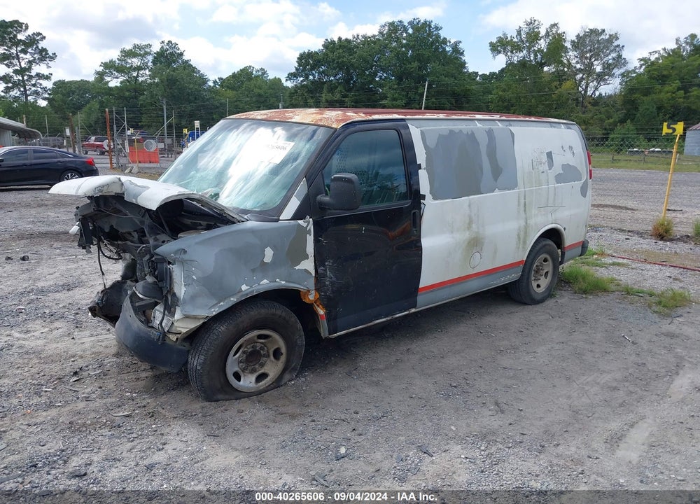 2007 CHEVROLET EXPRESS WORK VAN VIN: 1GCHG35U671130445