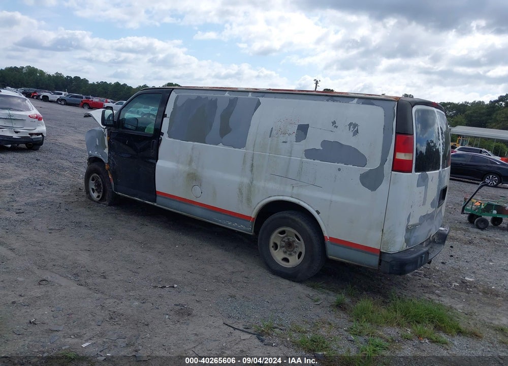 2007 CHEVROLET EXPRESS WORK VAN VIN: 1GCHG35U671130445