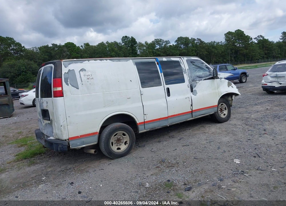 2007 CHEVROLET EXPRESS WORK VAN VIN: 1GCHG35U671130445