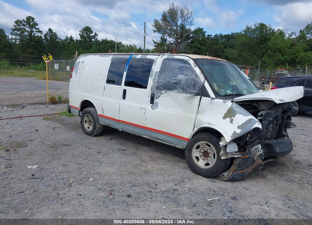 2007 CHEVROLET EXPRESS WORK VAN VIN: 1GCHG35U671130445