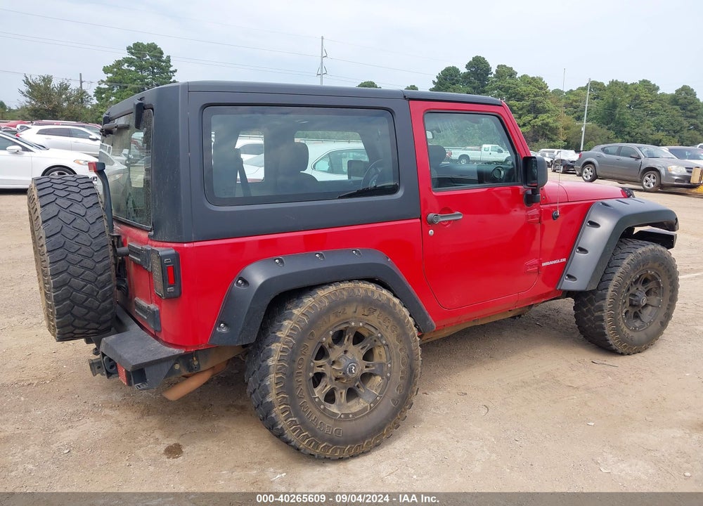 2011 JEEP WRANGLER SPORT VIN: 1J4AA2D1XBL507063