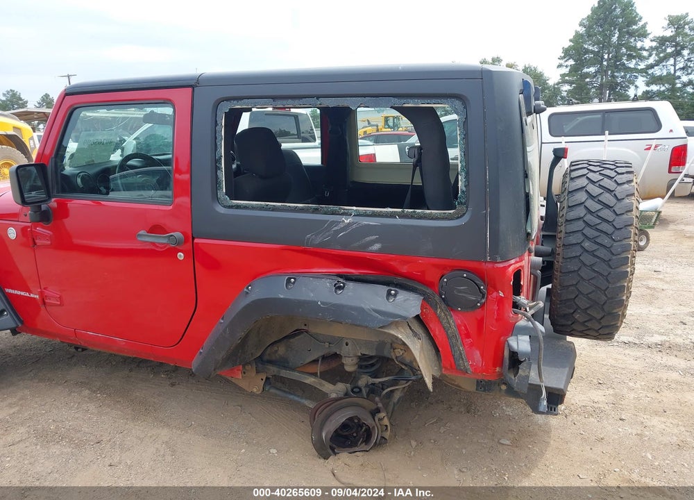 2011 JEEP WRANGLER SPORT VIN: 1J4AA2D1XBL507063