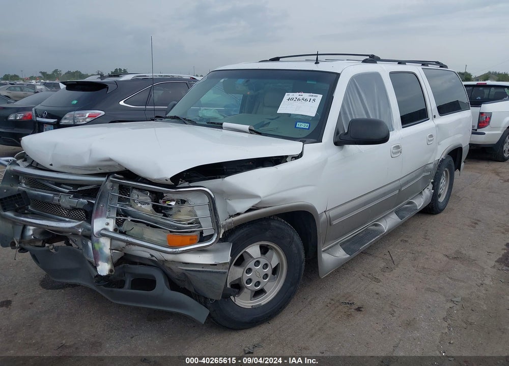 2002 CHEVROLET SUBURBAN 1500 LT VIN: 3GNEC16Z22G139741