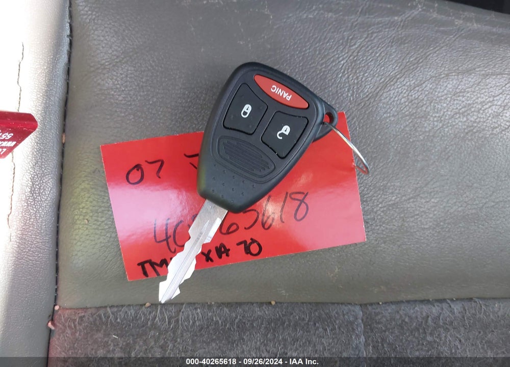 2007 DODGE DURANGO LIMITED VIN: 1D8HB58257F564557