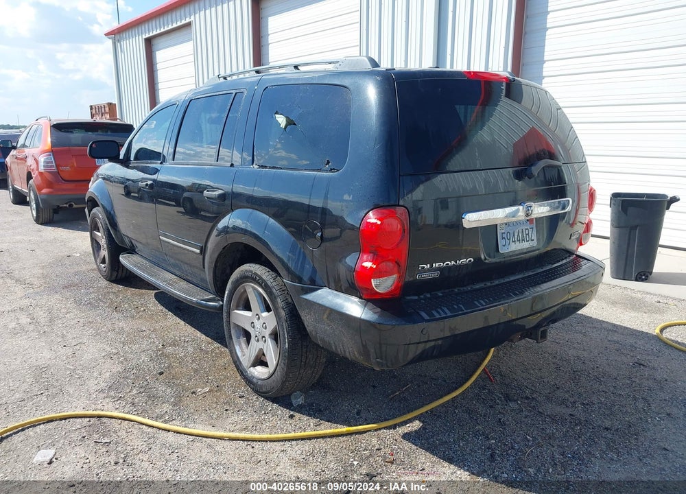2007 DODGE DURANGO LIMITED VIN: 1D8HB58257F564557