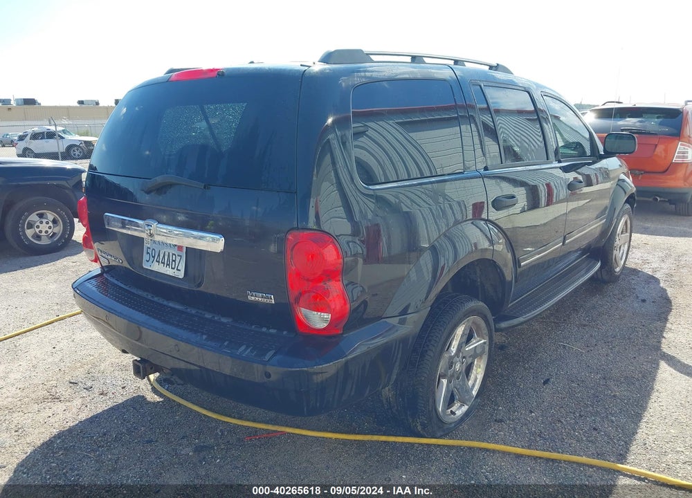 2007 DODGE DURANGO LIMITED VIN: 1D8HB58257F564557